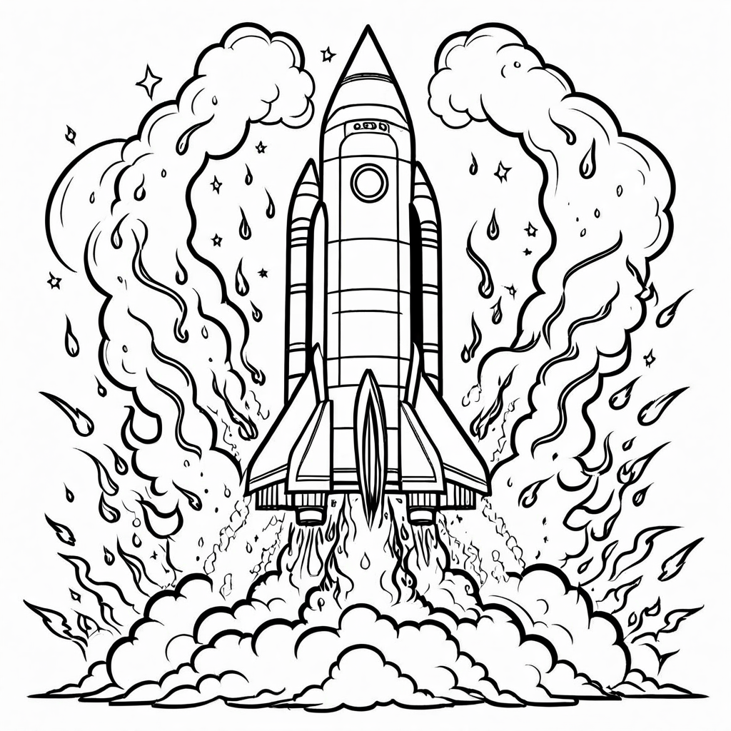 Pattern coloring page